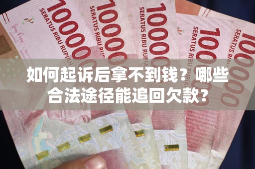 武汉如何起诉后拿不到钱？哪些合法途径能追回欠款？