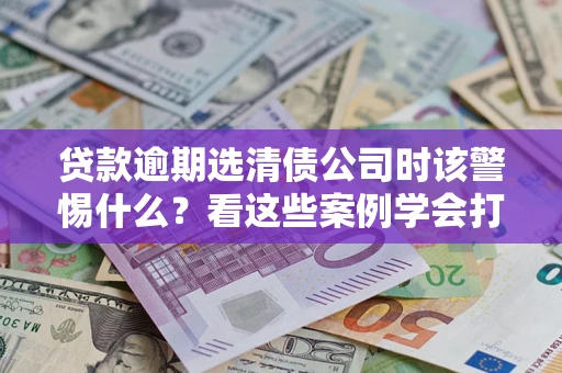 武汉贷款逾期选清债公司时该警惕什么？看这些案例学会打翻身仗