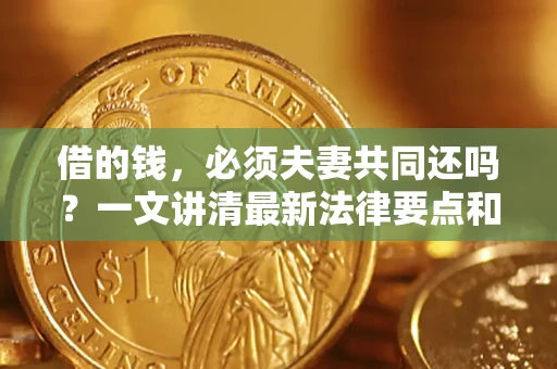 武汉借的钱，必须夫妻共同还吗？一文讲清最新法律要点和避坑指南