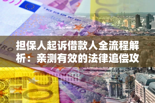 武汉担保人起诉借款人全流程解析：亲测有效的法律追偿攻略