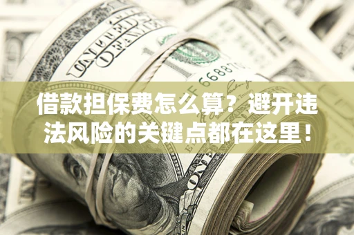 武汉借款担保费怎么算？避开违法风险的关键点都在这里！