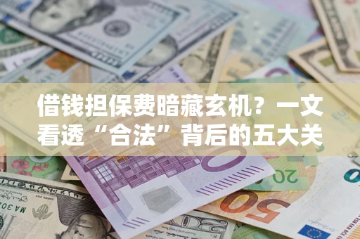 武汉借钱担保费暗藏玄机？一文看透“合法”背后的五大关键陷阱