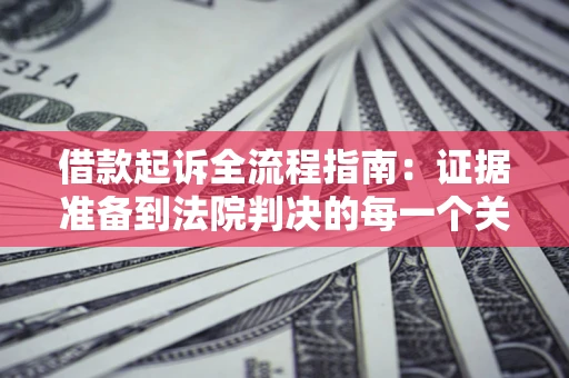 武汉借款起诉全流程指南：证据准备到法院判决的每一个关键步骤