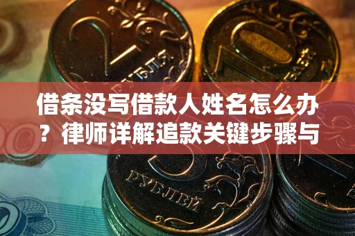 武汉借条没写借款人姓名怎么办？律师详解追款关键步骤与证据链构建