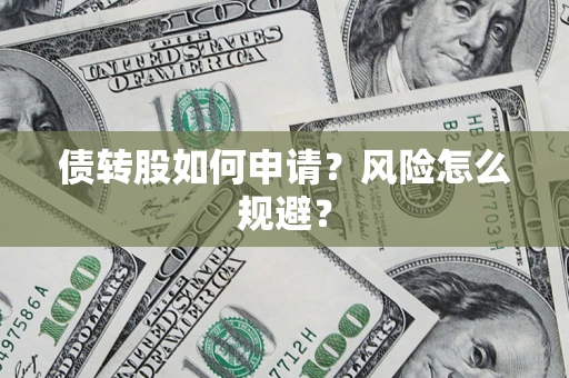 武汉债转股如何申请？风险怎么规避？