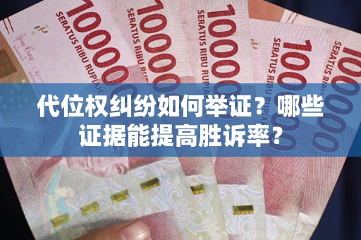 武汉代位权纠纷如何举证？哪些证据能提高胜诉率？