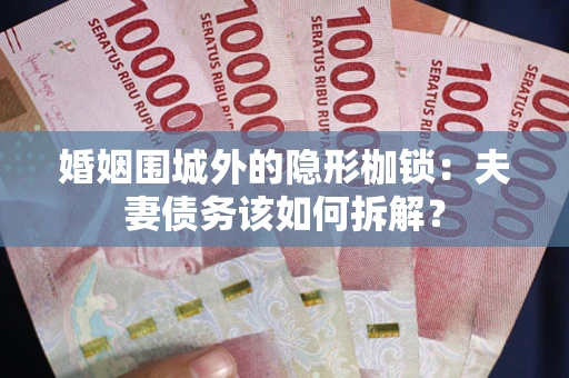 武汉婚姻围城外的隐形枷锁：夫妻债务该如何拆解？